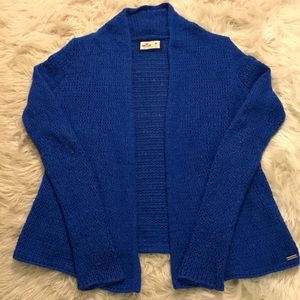 Royal Blue Hollister Cardigan M
